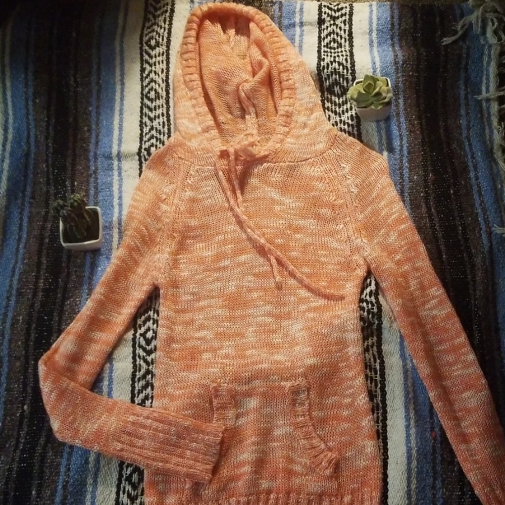Coral sweater